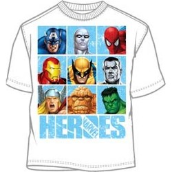 Marvel Comics Heroes Shirt