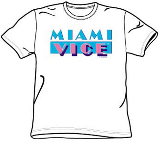 Miami Vice Logo T-Shirt
