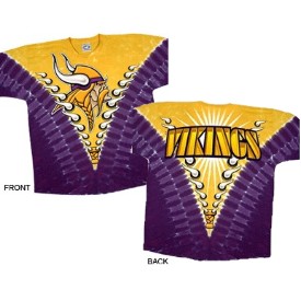 Minnesota Vikings NFL V Dye Shirts