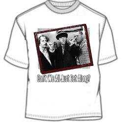 3 Stooges Get Along T-Shirt