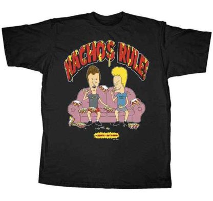 Nachos Rule Beavis And Butthead T-Shirt