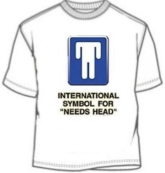 Symbol For Needs Head Tee Shirts