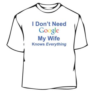 No Google My Wife Knows Everything