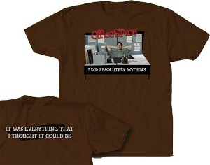 Peter Office Space I Did Nothing Tee Shirt