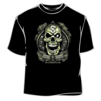 Skull Shirt - Gangster