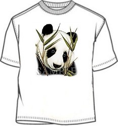 Bamboo Panda Bear Tees