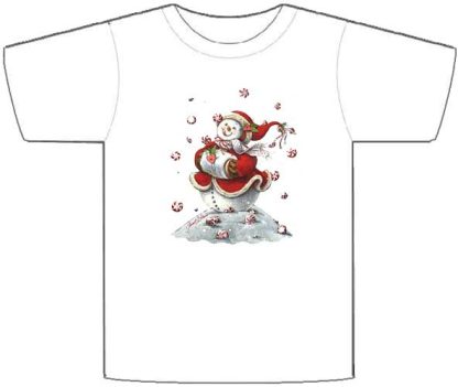 Funny Christmas Peppermint Wishes Tee