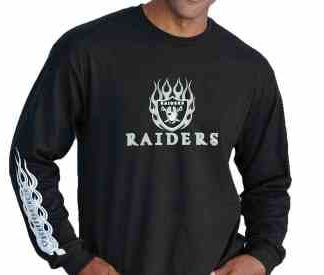 Oakland Raiders V Dye Shirts