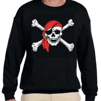 Sweatshirt - Pirate Skull