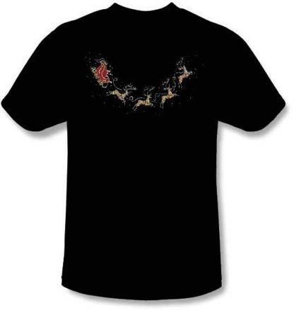 Funny Christmas Santa and Red nose Tee