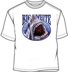 Great White Shark tee shirt