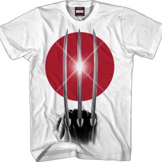 Marvel Comics Wolverine Shining Blades T-Shirt