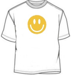 Smiley Face Novelty Tee Shirt