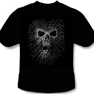 Skull Shirt - Spider Web