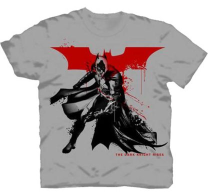 Splatter Paint Dark Knight Rises Batman