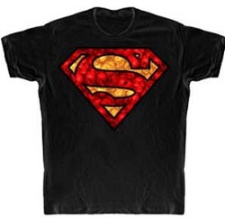 DC Comics S Symbol Skull T-Shirt