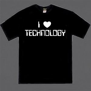 I Love Technology Kip T-Shirt