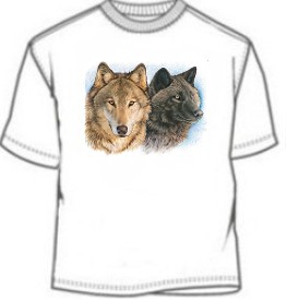 Two Wolf Tee Shirt