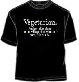 Vegetarian One Liner Tee Shirt