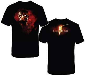 Albert Wesker Resident Evil 5 Tee Shirt