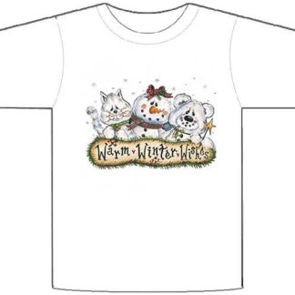 Funny Christmas Warm Winter Wishes Tee