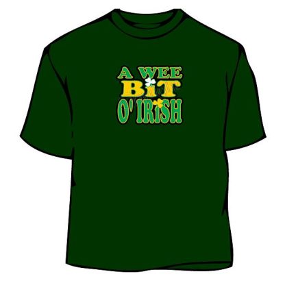 Irish T-Shirt - Wee Bit
