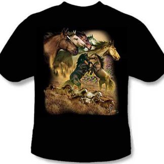 Horse T-Shirt - Wild Herd
