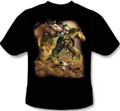 Horse T-Shirt - Wild Herd